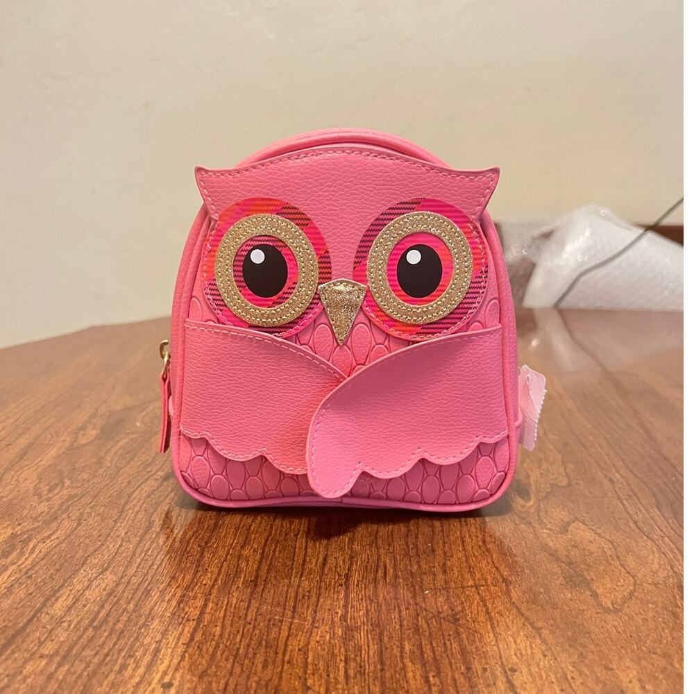 NWT Bath & Body Works Owl Mini Make-Up Bag RETIRED - Picture 4 of 6